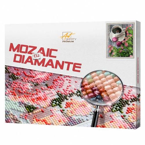 купить Картина по номерам Art Gallery QB204499 Mozaic cu diamante patrate 40x50cm Cadou dulce в Кишинёве 