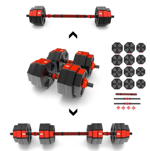 купить Гантель HMS 5568 Set gantere si bare 30kg SGC30 (17-57-031) в Кишинёве 