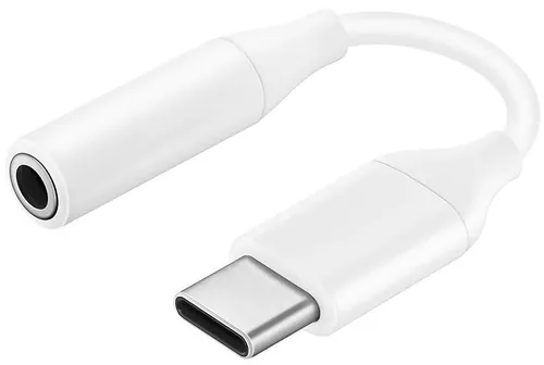 cumpără Cablu telefon mobil Samsung EE-UC10J USB-C to Headset Jack Adapter White în Chișinău 