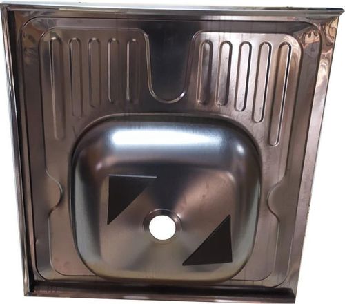 cumpără Chiuvetă bucătărie Technoworker Inox Ukr 60x80 сm 0.4 Mm (Dreapta) în Chișinău 