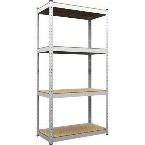 cumpără Raft de depozitare Nex Home Raft metalic Budget 1600x800x400mm, 4 nivele MDF, galvanizat în Chișinău 