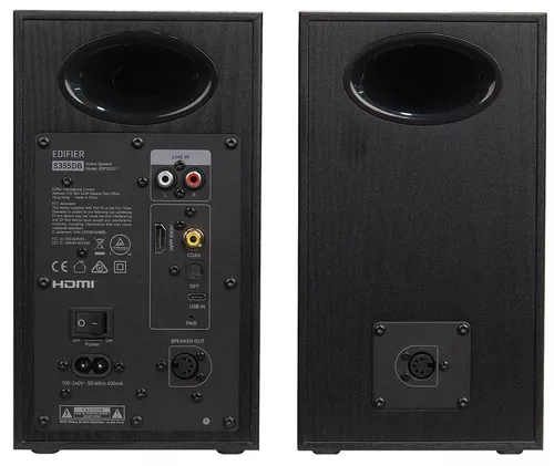 купить Колонки мультимедийные для ПК Edifier S355DB Black, 2.1 в Кишинёве 