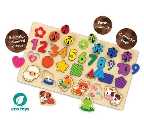 cumpără Sortator Kids Hits KH20/027 Деревянный сортер First Lessons în Chișinău 