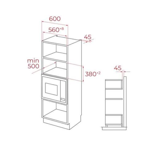 cumpără Cuptor cu microunde încorporabil Teka MSEG 620 BK în Chișinău 