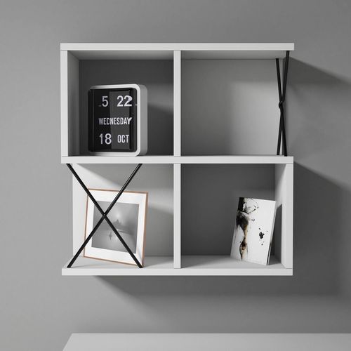 cumpără Raft decorativ Trendy Extra-Alb 60x60x24cm (GTR005388) în Chișinău 