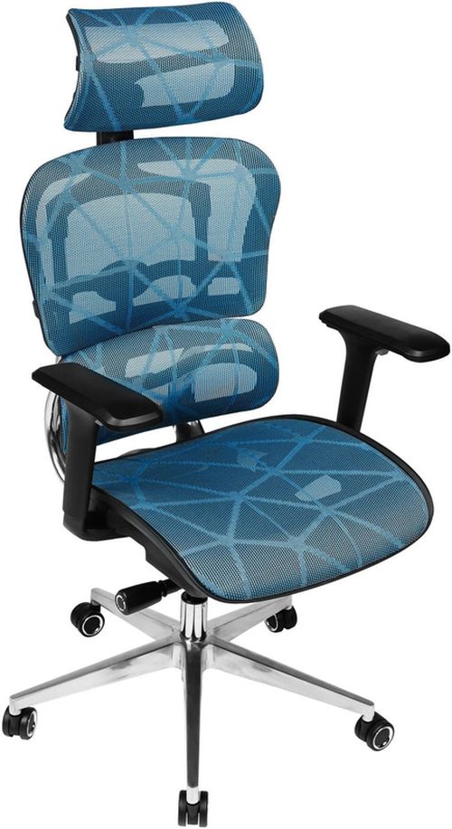 купить Офисное кресло CUSTÓ Torino, albastru в Кишинёве 