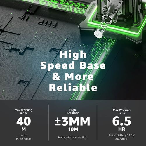 купить Нивелир лазерный Huepar W04CG 4D в Кишинёве 