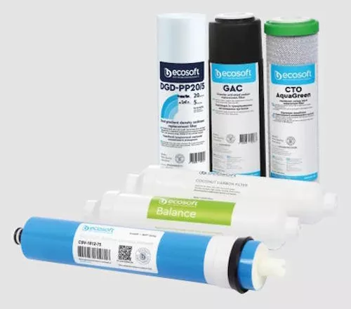 купить Картридж для проточных фильтров Ecosoft 47EK0613 Set cartușe p/u Pure Balance cu membrana в Кишинёве 