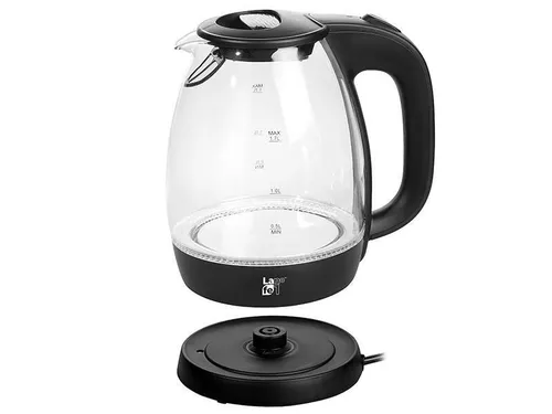 купить Чайник электрический LAFE CEG012.2 Glass black в Кишинёве 