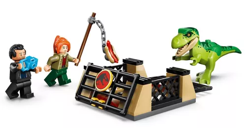 cumpără Set de construcție Lego 77978 Jurassic World Camion de transport pentru puiul de T. rex în Chișinău 