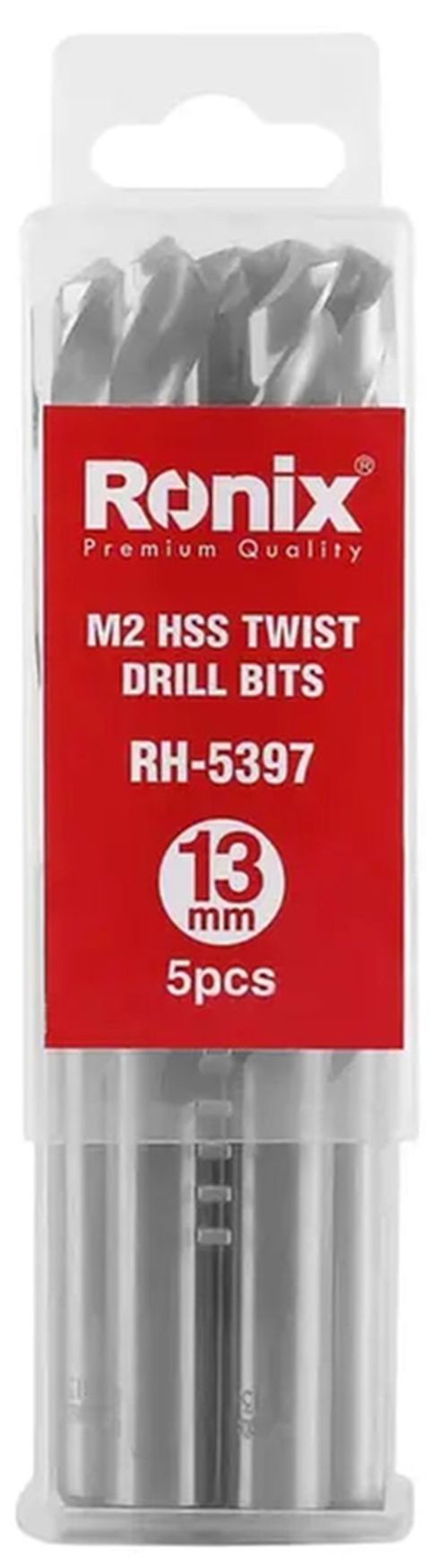 купить Сверло Ronix RH-5397 Set burghiu 13mm-M2 (5buc) в Кишинёве 