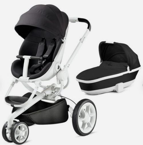 cumpără Сărucior pentru copii Quinny 76609220&769 Moodd 2*1 Black Irony în Chișinău 