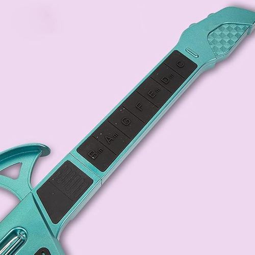 купить Музыкальная игрушка Essa ES200-2 Chitară muzicală interactivă pentru copii, albastru в Кишинёве 