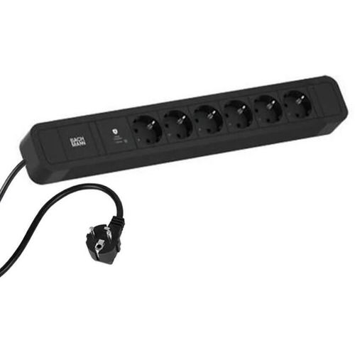 купить Удлинитель электрический BACHMANN 350.022 PRIMO 2 6xCEE7/3 1xSPD 2m в Кишинёве 