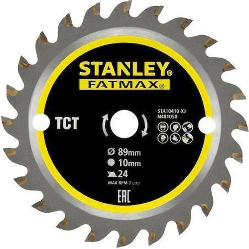 cumpără Disc de tăiere Stanley STA10410-XJ FatMax TCT Multisaw 89mmx10x24T în Chișinău 