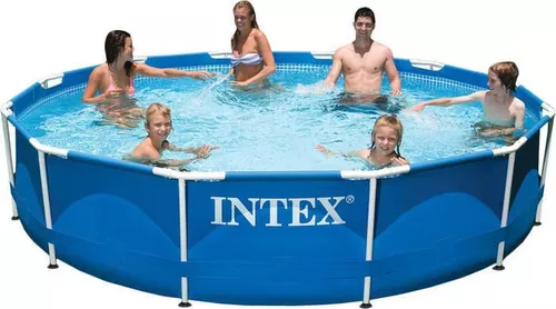купить Бассейн каркасный Intex 28210 METAL FRAME 366х76 cm, 6503 L, cadru metalic в Кишинёве 