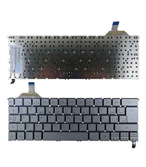купить Keyboard Acer Aspire S7-391 w/o frame w/Backlit ENG. Silver в Кишинёве 