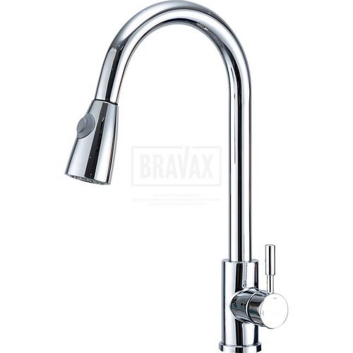 купить Смеситель кухонный Frap F 60991 (chiuveta plus extensibil) Alama CROM в Кишинёве 
