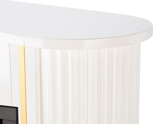 купить Камин электрический ArtFlame Rondo white & Haven 40, 800x1400x300mm в Кишинёве 