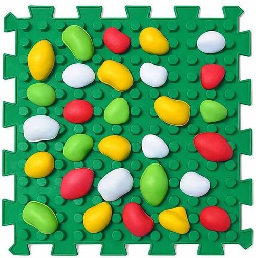 купить Коврик игровой Ortek 13040 Коврик-пазл массажный, 8 элементов в Кишинёве 
