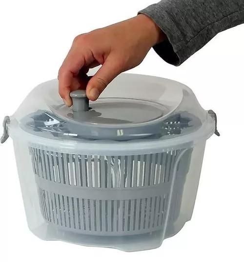 cumpără Uscător pentru verdeață Kela 11907 Centrifuga salata Mailin gri în Chișinău 