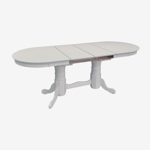 купить Комплект стол и стулья Evelin di Costacurta стол HV-31N White + 6 стульев YTC-078Wh UF885-14 Grey в Кишинёве 