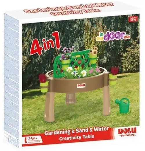 cumpără Complex de joacă pentru copii Dolu 3076 DL Masa pentru jocuri cu nisip 4in1, 49540 în Chișinău 