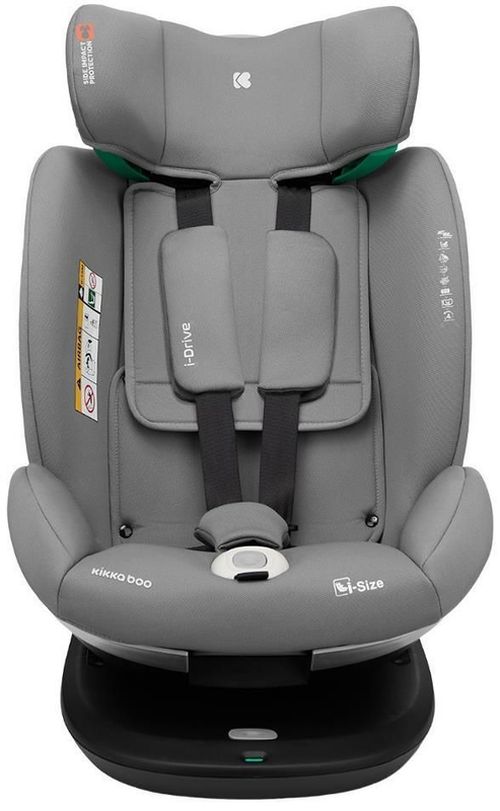 cumpără Scaun auto Kikka Boo 31002100021 cu isofix i-Drive i-Size Light Grey, 40-150 cm în Chișinău 