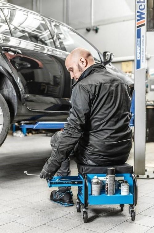 cumpără Sistem de depozitare a instrumentelor Hoegert HT7G560 Scaun de mecanic auto cu 3 sertare în Chișinău 