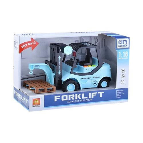 купить Машина Wenyi WY690B 1:16 Mașină-stivuitor cu mecanism inerțial (lumină/sunet) в Кишинёве 