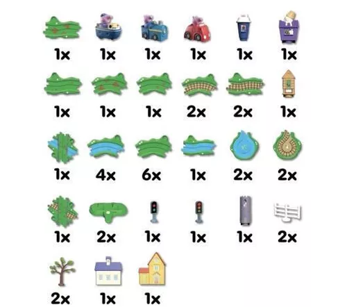 cumpără Jucărie miscellaneous PEP08347 Peppa Pig Whizz Around World Of Peppa Set în Chișinău 