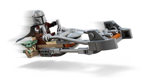 купить Конструктор Lego 75436 The Mandalorian&Grogu's Speeder Bike в Кишинёве 