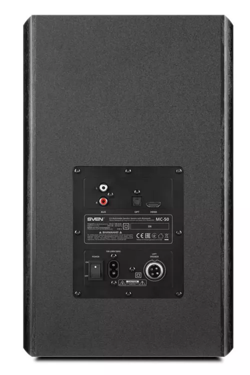 купить Колонки мультимедийные для ПК Sven MC-50 Black, 2.0 в Кишинёве 