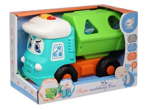 купить Головоломка New World 503-9 Camion de gunoi sorter cu sunete, 1063D в Кишинёве 