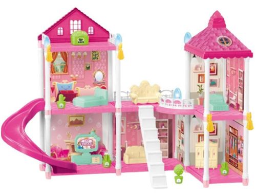 cumpără Căsuță pentru păpuși Essa 556-103 Vila Mică + accesorii, 150elem în Chișinău 