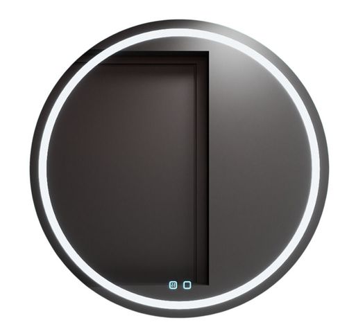 cumpără Oglindă baie Bayro Elipso круглое 800x800 LED touch c подогревом în Chișinău 