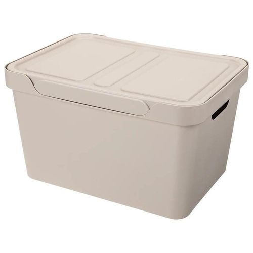 купить Короб для хранения Бытпласт 46803 Ящик с крышкой Econova Luxe 18l 38x27.6x22cm в Кишинёве 