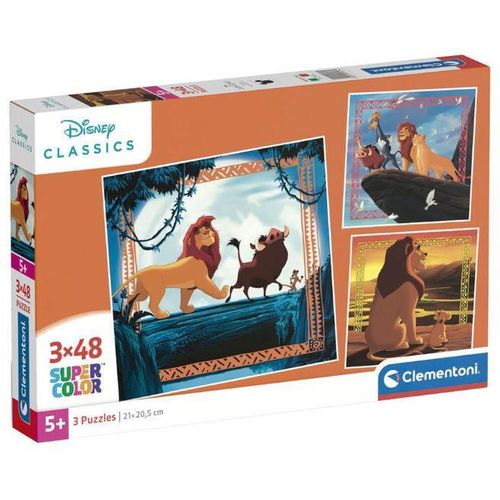 cumpără Puzzle Clementoni Puzzle 3x48 The Lion King (25323) în Chișinău 