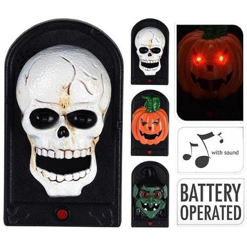 cumpără Decor Promstore 42675 Sonerie usa Halloween LED 19x11cm (în as.) în Chișinău 