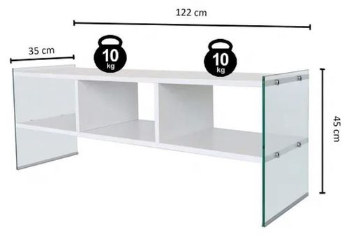 купить Тумба напольная для TV Trendy TV400 120x45x35cm в Кишинёве 