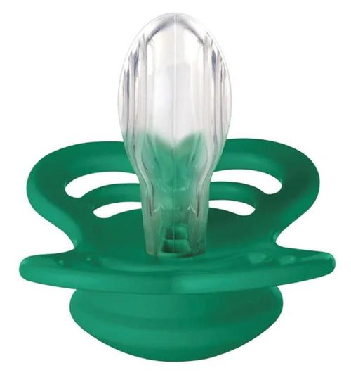 cumpără Suzetă BIBS 160399 Set 2 suzete simetrice din silicon Supreme Dark Oak/Evergreen (0-6 luni) în Chișinău 