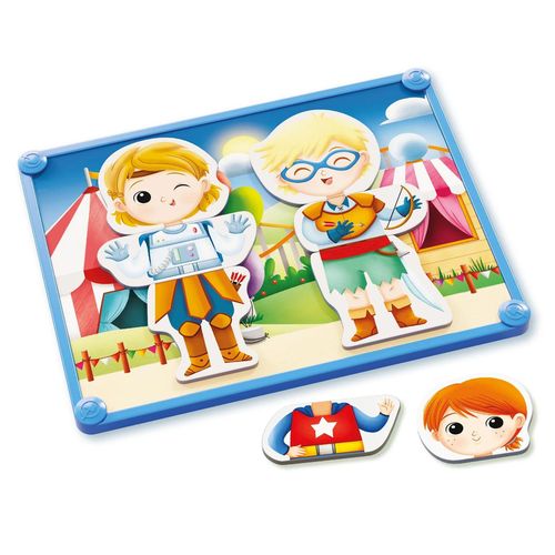 купить Игрушка Quercetti Q4421 Magnetic Dress Up Carnaval в Кишинёве 