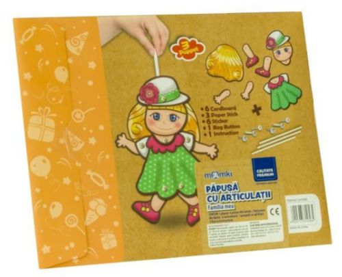 cumpără Set de creație Momki MKCH1058 Set de artizanat Păpușă cu articulații în Chișinău 