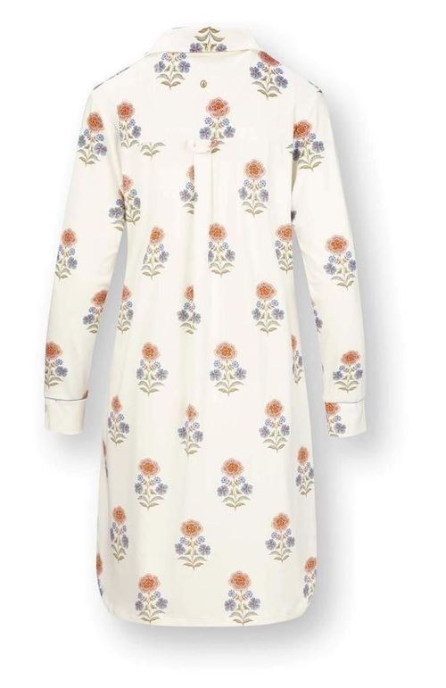 купить Домашний текстиль Pip Studio 51.503.687 Daaltje Long Sleeve Nightdress Tanaka White XL White в Кишинёве 