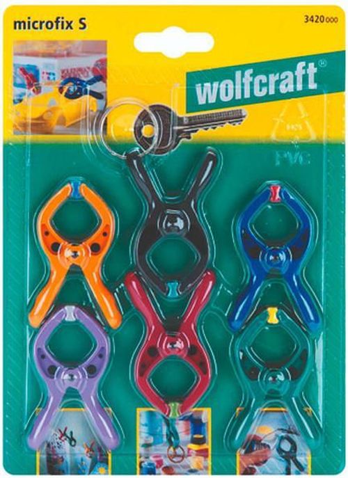 купить Струбцина Wolfcraft 3420000 Set de mini-menghine cu arc microfix в Кишинёве 