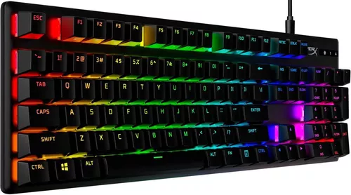 cumpără Tastatură gaming HyperX 639N5AA#ABA, Alloy Origins PBT Mechanical Aqua (US Layout) în Chișinău 