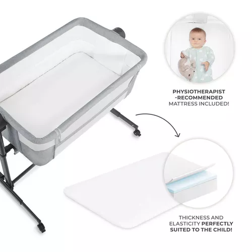 cumpără Leagăn KinderKraft KLNEE002LGR0000 Neste UP-2 Light Grey în Chișinău 