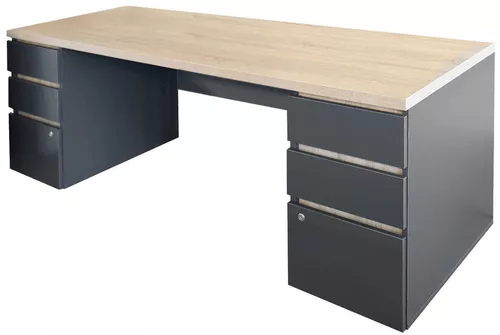 купить Офисный стол Deco Urban Double Box Incorporat 2000x680 в Кишинёве 