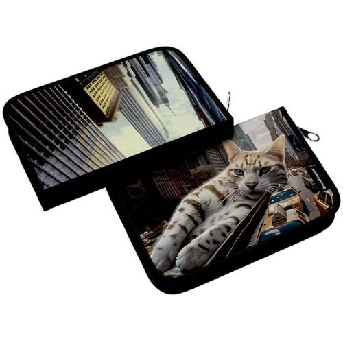 купить Школьный пенал Erich Krause 62904 Penar Big City Cats (fără rechizite) в Кишинёве 