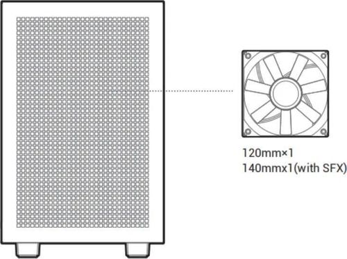 cumpără Carcasă PC Deepcool CH160 PLUS WH Micro-ATX în Chișinău 